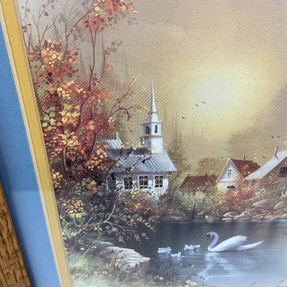Vtg Andres Orpinas Art Print 12